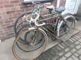 A group of 1960's bicycles including Carlton road bikes x 2, Mayfair and one other. All in need of