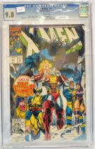 Graded Comic Book comprising X -Men #17 - Marvel Comics 2/93 - Fabian Nicieza Story - Andy