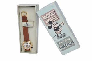 Disney Time Works Resort Mickey Mouse Wrist Watch. Looks to be in working order, with original box.