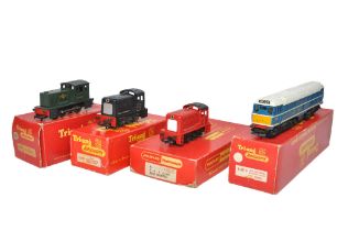 Group of Model Railway comprising of Tri-ang/Hornby OO Gauge R253 Diesel Dock Shunter Red, R559