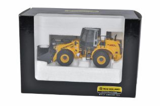ROS 1/50 diecast model construction issue comprising New Holland W190B Wheeled Loader. Generally