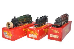 Trio of Model Railway comprising of Tri-ang/Hornby OO Gauge R251 locomotive no,43775 black, R258S '