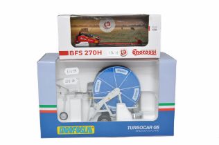 ROS 1/32 Farm Model issue comprising Idrofogolia Irrigator drum plus UH 1/32 Enrossi BFS 270H