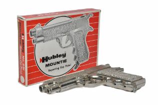 Hubley (USA) No. 251 Mountie 'Toy' Cap Pistol. Looks to be generally good to very good in original