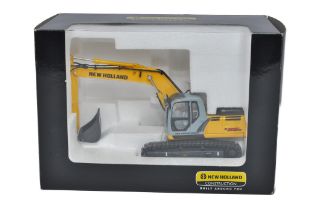 ROS 1/50 diecast model construction issue comprising New Holland E215B Tracked Excavator.