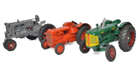 A trio of unusual 1/16 tractor issues comprising Marbil Models Allis Chalmers, Farmall F20 (cast)
