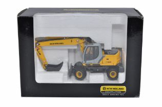 ROS 1/50 diecast model construction issue comprising New Holland MH5.6 Wheeled Excavator.