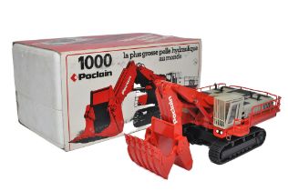 Sijam (France) 1/50 diecast model construction issue comprising Poclain 1000 Tracked Excavator /