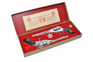 BCM (England) Apache calibre.44 'toy' gun firearm presentation set. Looks to be mostly compete, a