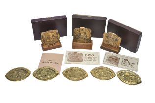 A quantity of Blackwell Steam working day medals and presentation pieces as shown, to also include