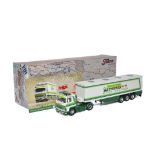 Tekno 1/50 diecast model truck issue comprising Scania Semi-Trailer in the livery of Persian Gulf