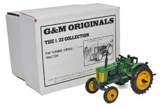 G&M Originals Hand Built 1/32 farm model issue comprising Turner Yeoman Tractor. Looks to be without