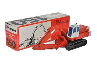 Gescha 1/50 diecast model construction issue comprising Poclain 150 Tracked Excavator. Generally