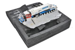 YCC 1/50 diecast model construction issue comprising Gottwald AMK 1000 Mobile Crane in the livery of