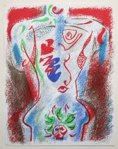 ANDRE MASSON [1896-1987] Le Bust, 1972. Lithograph on wove paper, printed by Atelier Mourlot,