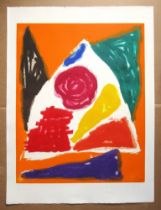 JOHN HOYLAND RA [1934-2011] Bouquet, 1983. Etching and aquatint on wove paper, signed, dated and