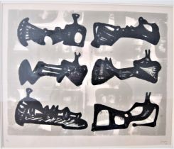 HENRY MOORE [1898-1986]. 6 Sculpture studies, 1963. lithograph, edition of 75, proof 6/10; signed