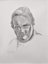 WYNDHAM LEWIS [1882-1957]. G K Chesterton, 1932 lithograph, edition of 200, 141/200. 34 x 27 cm -