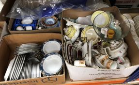 A large collection of assorted items to include various assorted china wares to include Noritake