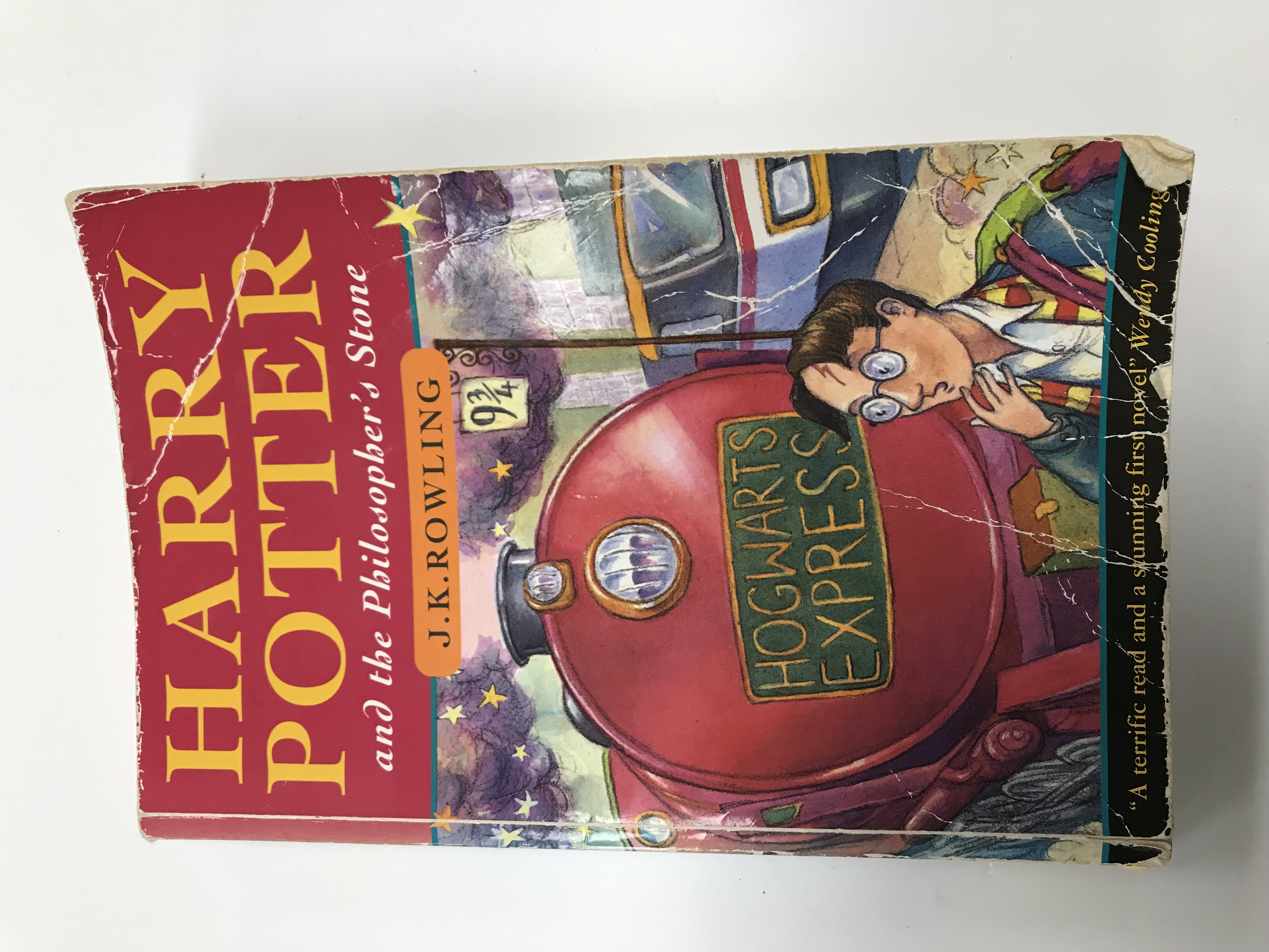 J K ROWLING "Harry Potter and The Philosopher's Stone", first edition, paperback, - Image 24 of 30