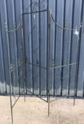 A three panel Gustaf style folding screen / trellis,