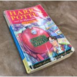 J K ROWLING "Harry Potter and The Philosopher's Stone", first edition, paperback,