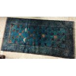 A vintage Chinese rug,