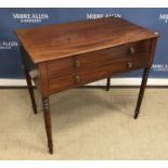 A 19th Century mahogany side table,