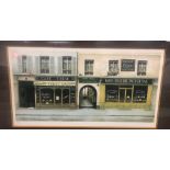 AFTER PA RENOUX "Café Tabac, Boulangerie Parisienne", limited edition colour print, No'd.