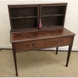 A Victorian mahogany Bonheur Du Jour,