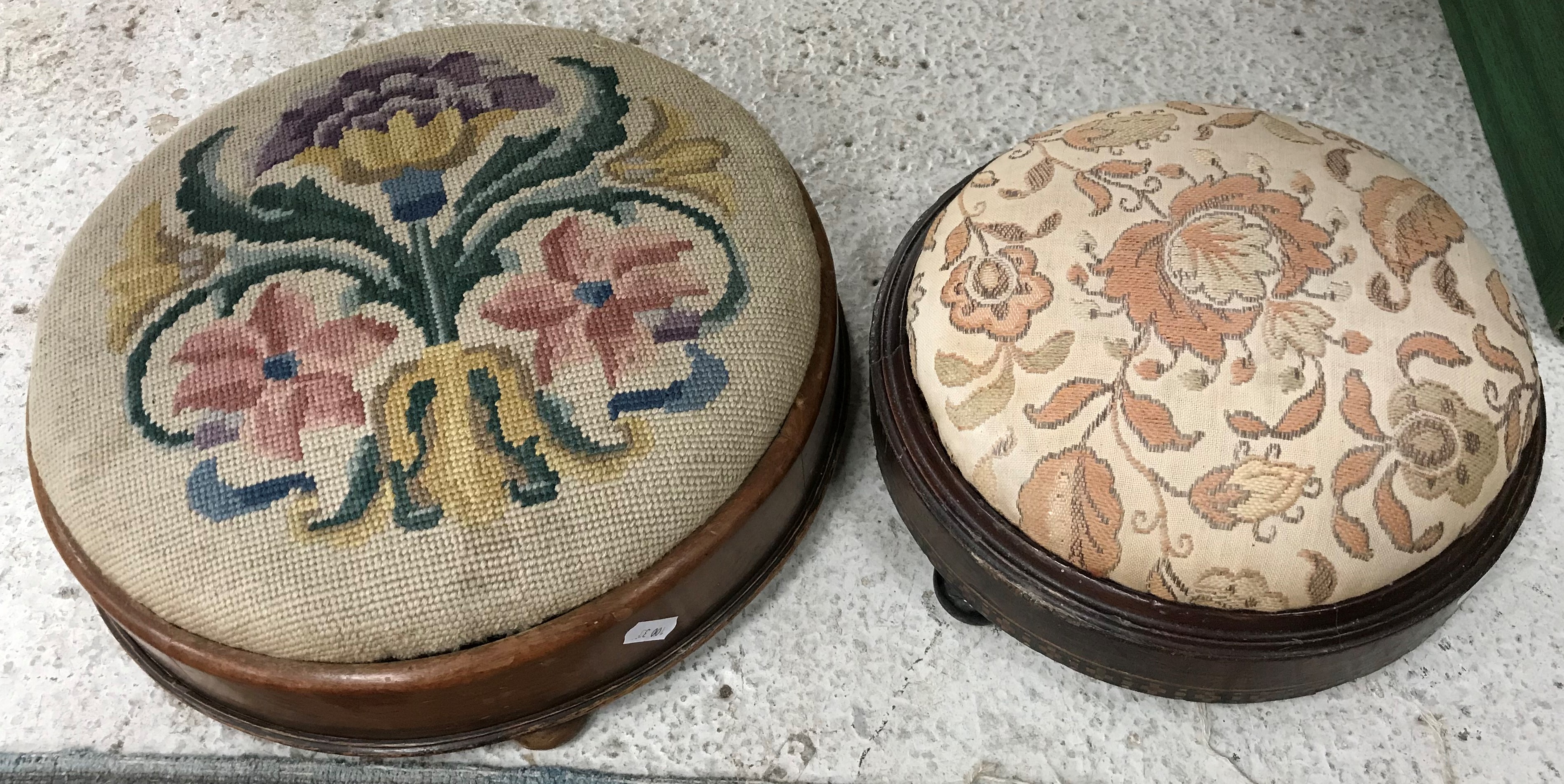 A box of assorted metalwares to include a brass trivet on pedestal base, - Image 2 of 2