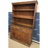 A pine dresser,