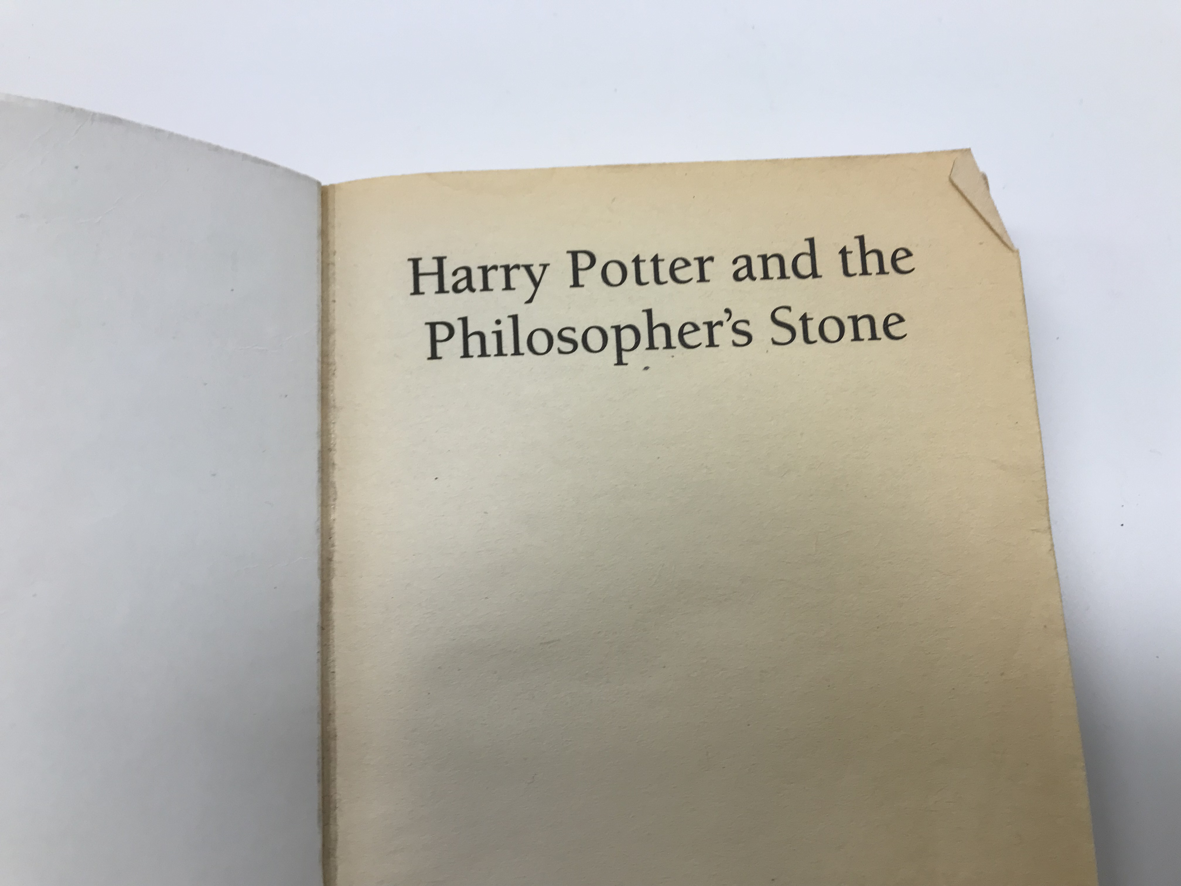 J K ROWLING "Harry Potter and The Philosopher's Stone", first edition, paperback, - Image 19 of 30