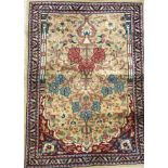 A Persian rug,