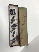 A set of twelve Britains French Foreign Legion figures housed in a Britains box bearing label