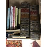 A small collection of books mainly on the subject of The Cotswold and a Victorian family pictorial