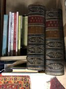 A small collection of books mainly on the subject of The Cotswold and a Victorian family pictorial