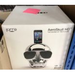 A Jarre AeroSkull HD+ speaker in chrome effect,