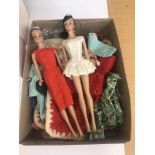 Two mid 20th Century Barbie Midge figures by Mattel,