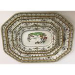 A large collection of Copeland Spode Chelsea dinner wares to include dinner plates,