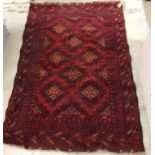 A Bokhara type rug,