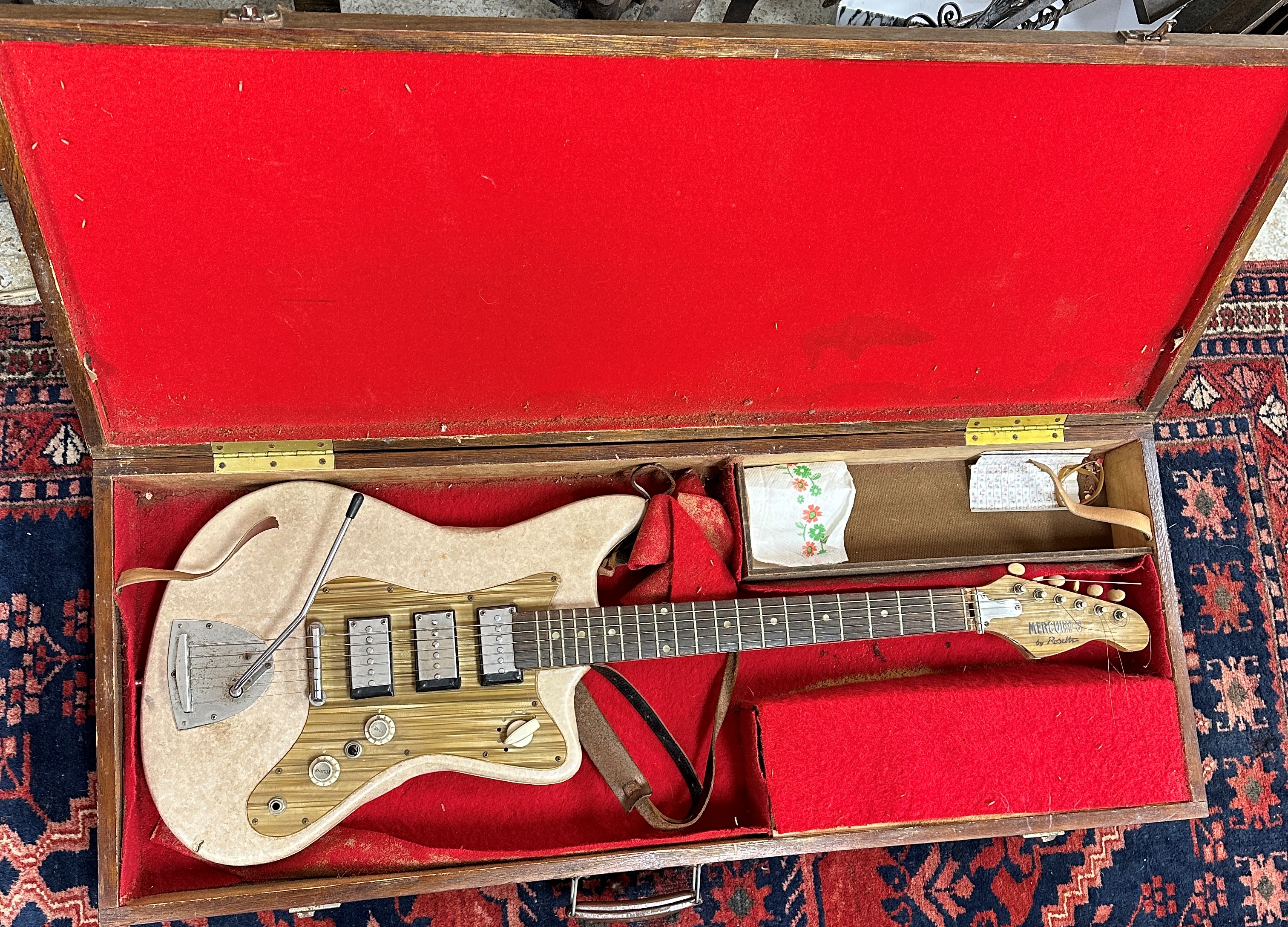 A Fender Squire Bullet Stratocaster guitar, 20th anniversary version, Serial No. - Image 2 of 2