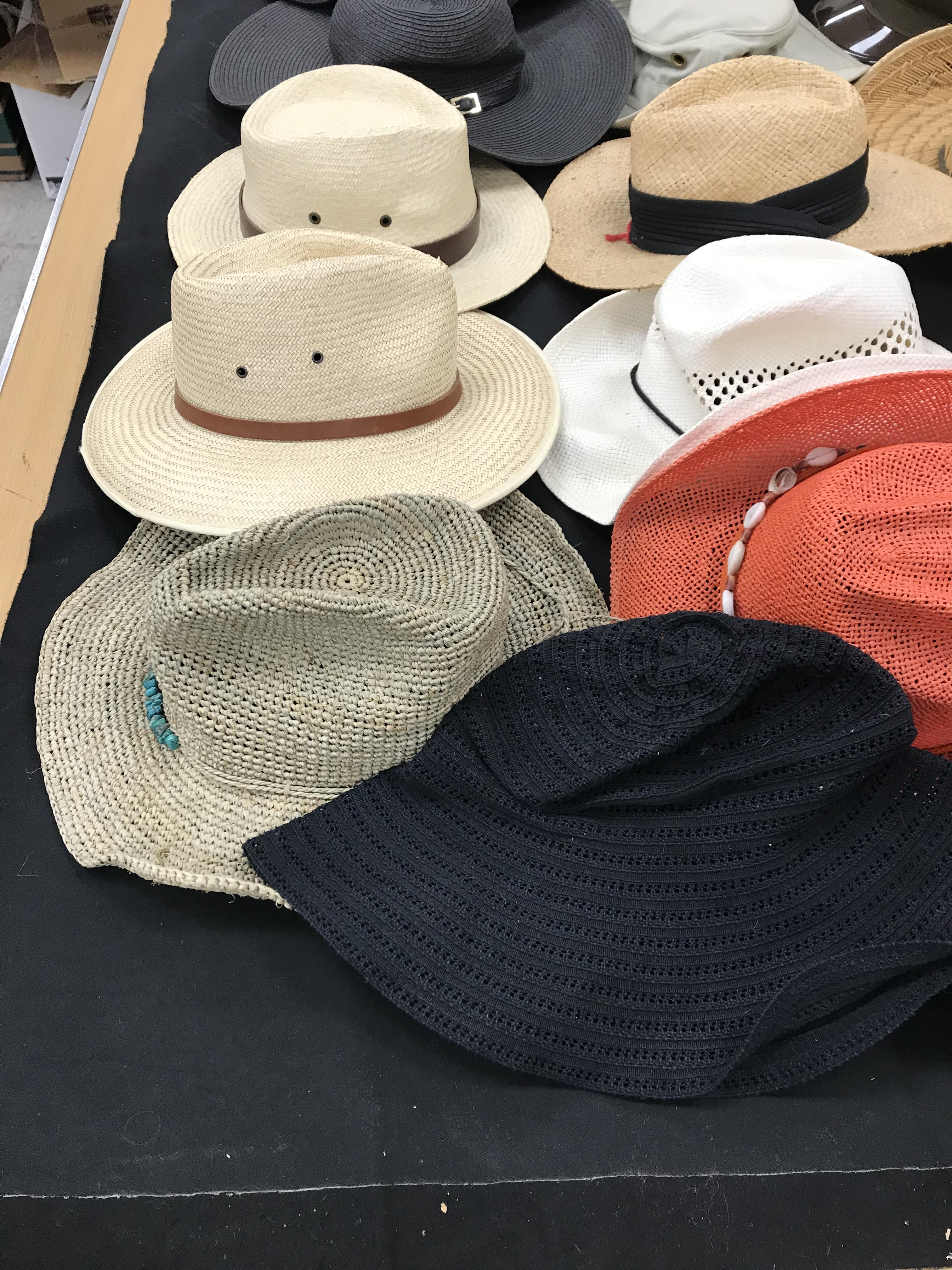 A box containing 37 assorted hats, - Image 2 of 13