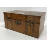 A modern hand painted jewellery box in the Adam taste,