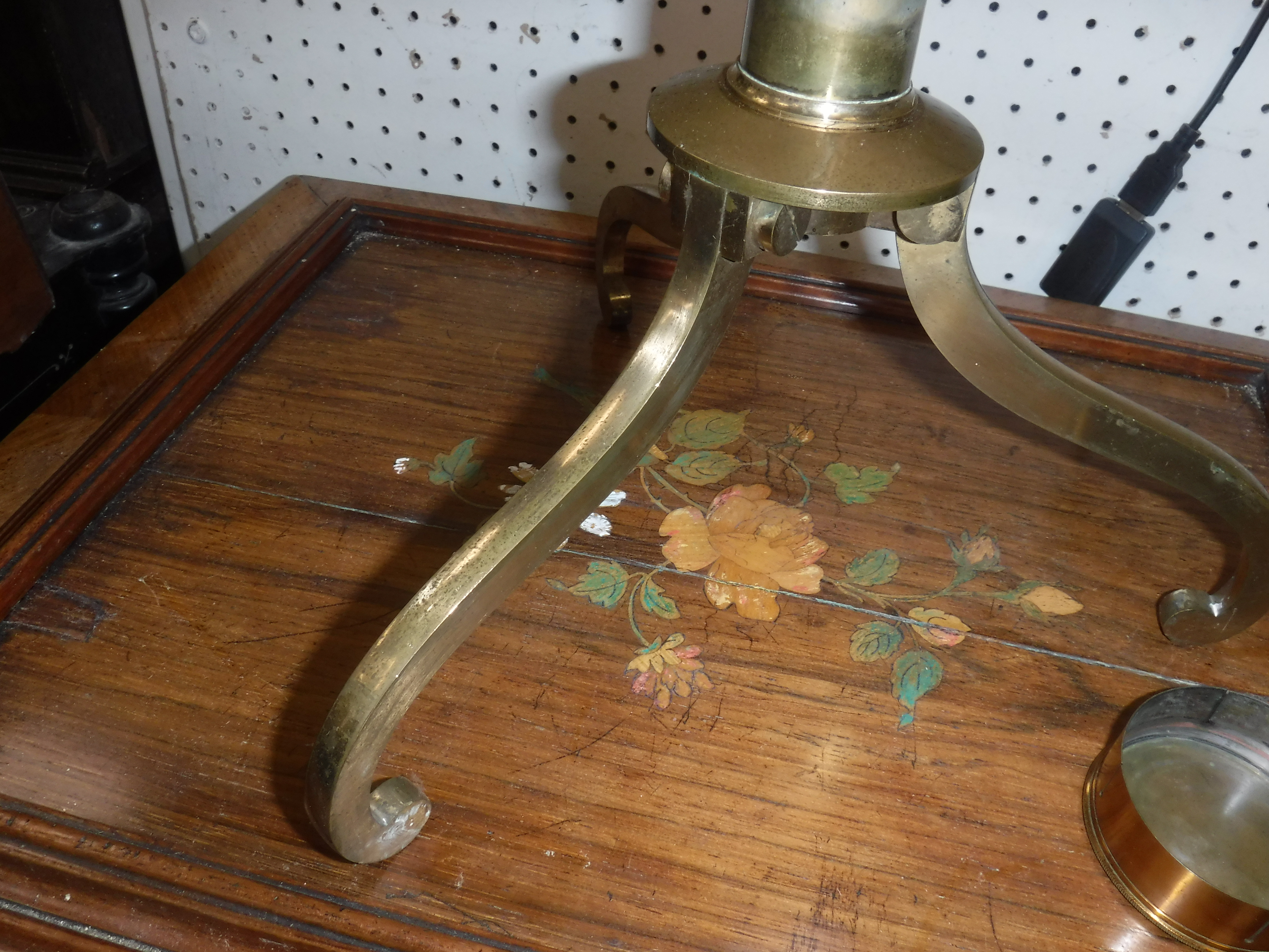 A Victorian lacquered brass cased and mahogany bound four draw telescope by T Cooke of York, - Image 12 of 14