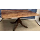 An early 19th Century mahogany breakfast table,