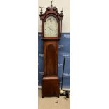 A 19th Century mahogany cased long case clock,