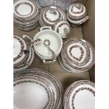 A John Meir & Son Myrtle Wreath child's dinner service (55 pieces) to include tureens, ladles,