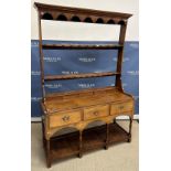 A 19th Century oak dresser,