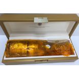 One bottle Louis Roederer "Cristal" Champagne 2005 750 ml in the original presentation box